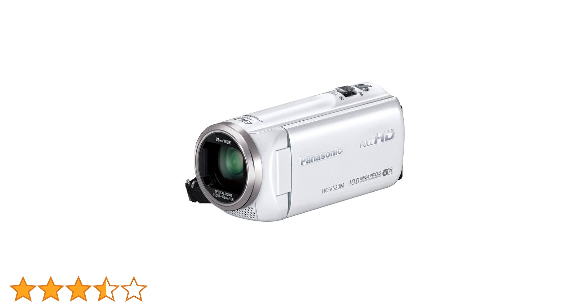 Panasonic デジタルハイビジョンビデオカメラHC-V360MS ホワイト 概要 デジタルハイビジョンビデオカメラ HC-V360MS | デジタル